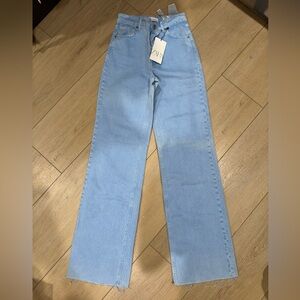 Zara Women's wide Leg Jeans